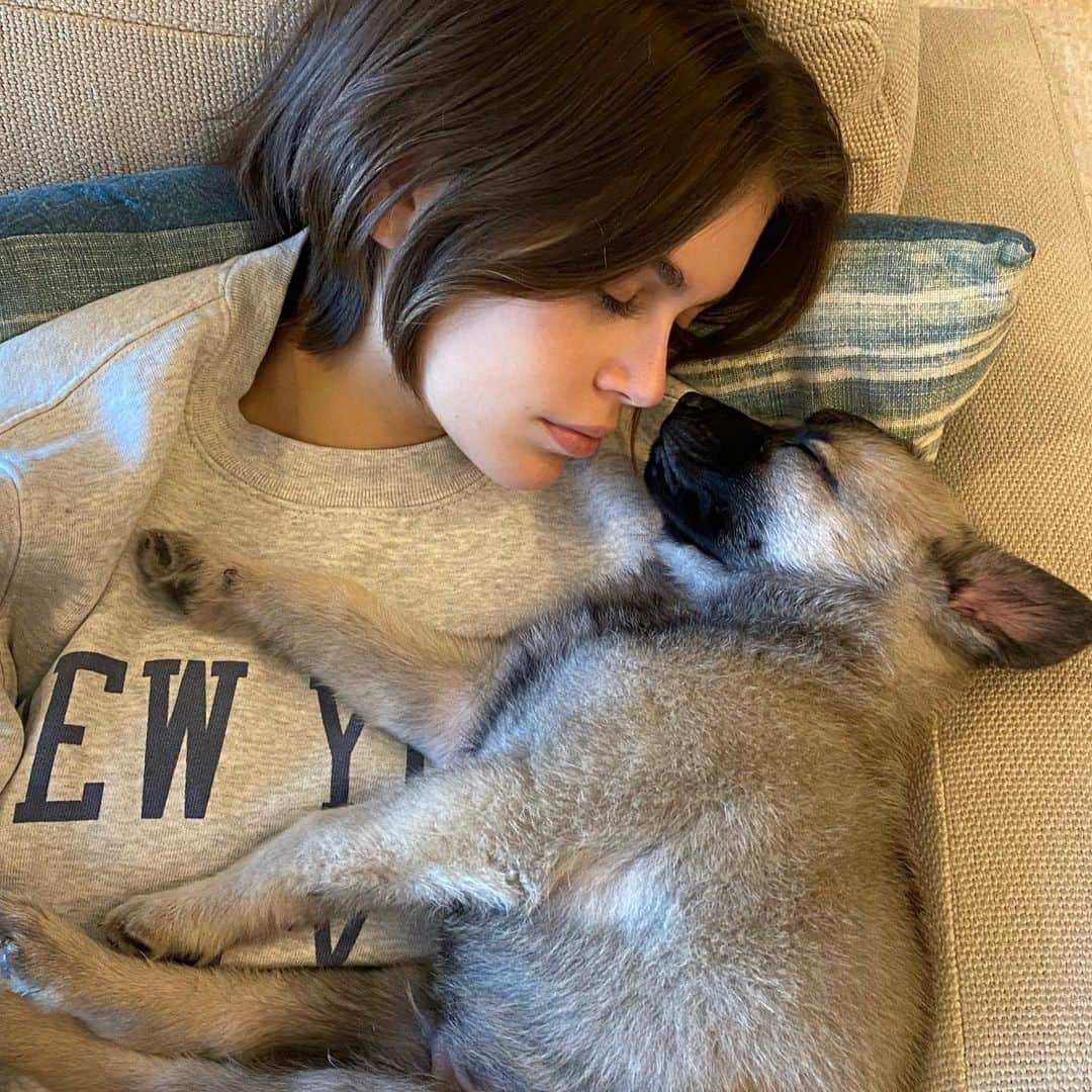 カイア・ジョーダン・ガーバーさんのインスタグラム写真 - (カイア・ジョーダン・ガーバーInstagram)「we stay home」3月26日 13時08分 - kaiagerber