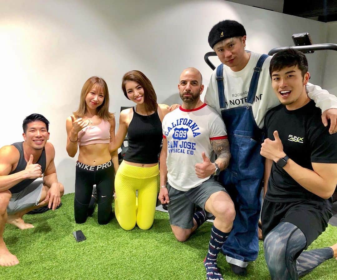 のインスタグラム：「この日のトレーニングは 部活みたいだった🤣 . . . . .  #workout#crossfit#fitness#fitnessmotivation#fitnessgirl#golf#golfstagram#EMOM#fitnessmodel#トレーニング#ジム#パーソナル#フィットネス#ファンクショナルトレーニング#クロスフィット#グループトレーニング#サーキットトレーニング#筋トレ#ダイエット#くびれ#くびれ作り#健康#産後ダイエット成功#産後トレーニング#産後ダイエット部#ママ#男の子ママ」