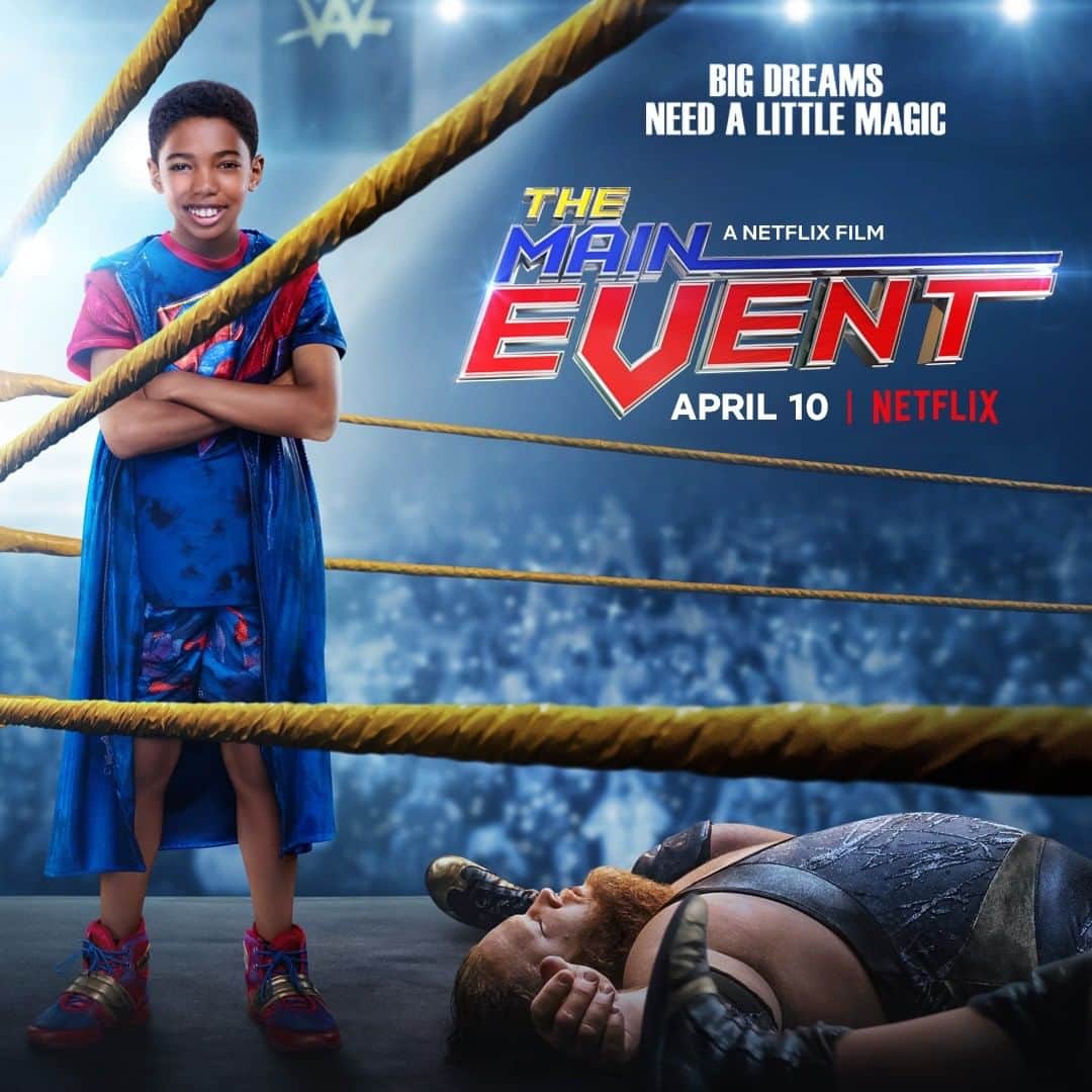 WWEさんのインスタグラム写真 - (WWEInstagram)「The biggest Superstars are about to have a little problem. The trailer for @netflix's new movie #TheMainEvent drops tomorrow! @netflixfamily」3月27日 0時00分 - wwe