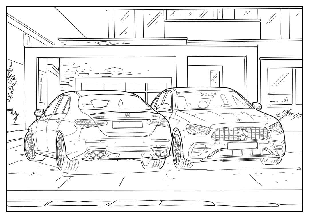 メルセデス・ベンツさんのインスタグラム写真 - (メルセデス・ベンツInstagram)「Are you bored at home? Paint your own Mercedes-Benz with our coloring templates! 👉 mb4.me/KidsArtwork Want to try something new? Design your own Mercedes-Benz coloring template and share your creativity! #coloryourbenz The best works and sketches will be collected in our Facebook album. 👍 📷 @andrewmytro」3月26日 18時00分 - mercedesbenz