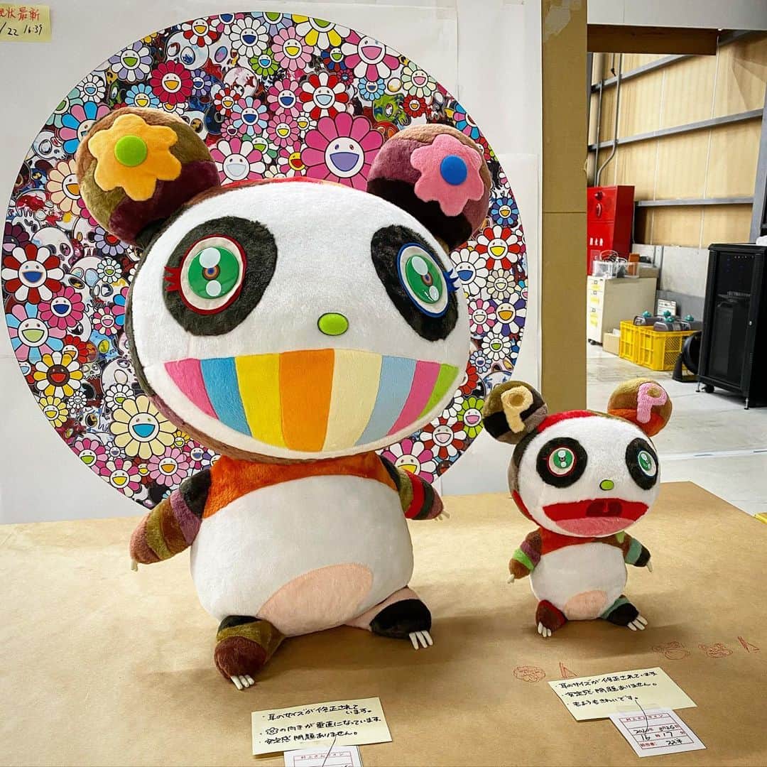 村上隆さんのインスタグラム写真 - (村上隆Instagram)「Panda father and child will come in June. @tonari_no_zingaro @sun_arrow」3月26日 19時42分 - takashipom