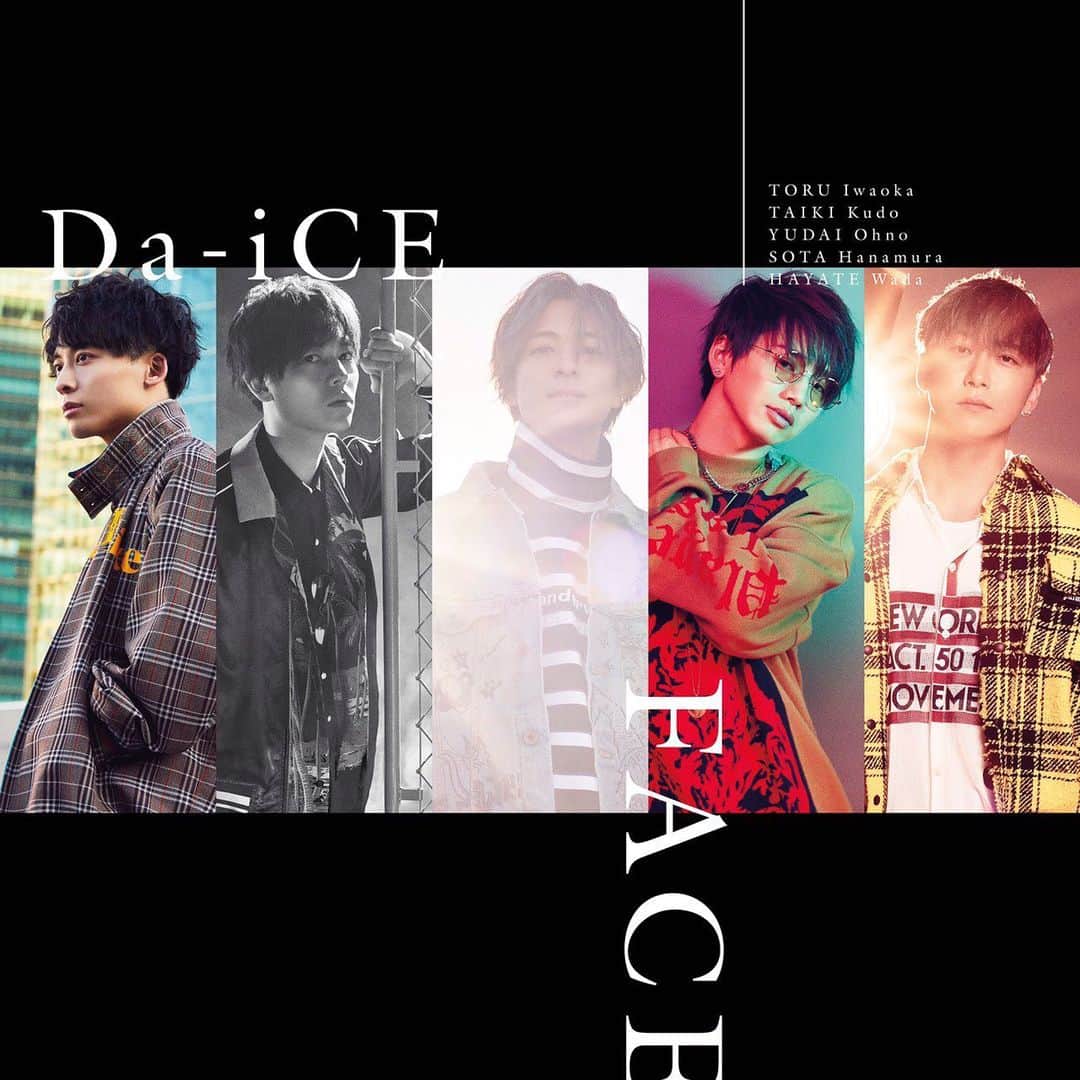 岩岡徹のインスタグラム：「Da-iCE new album 「FACE」 2020.4.29」