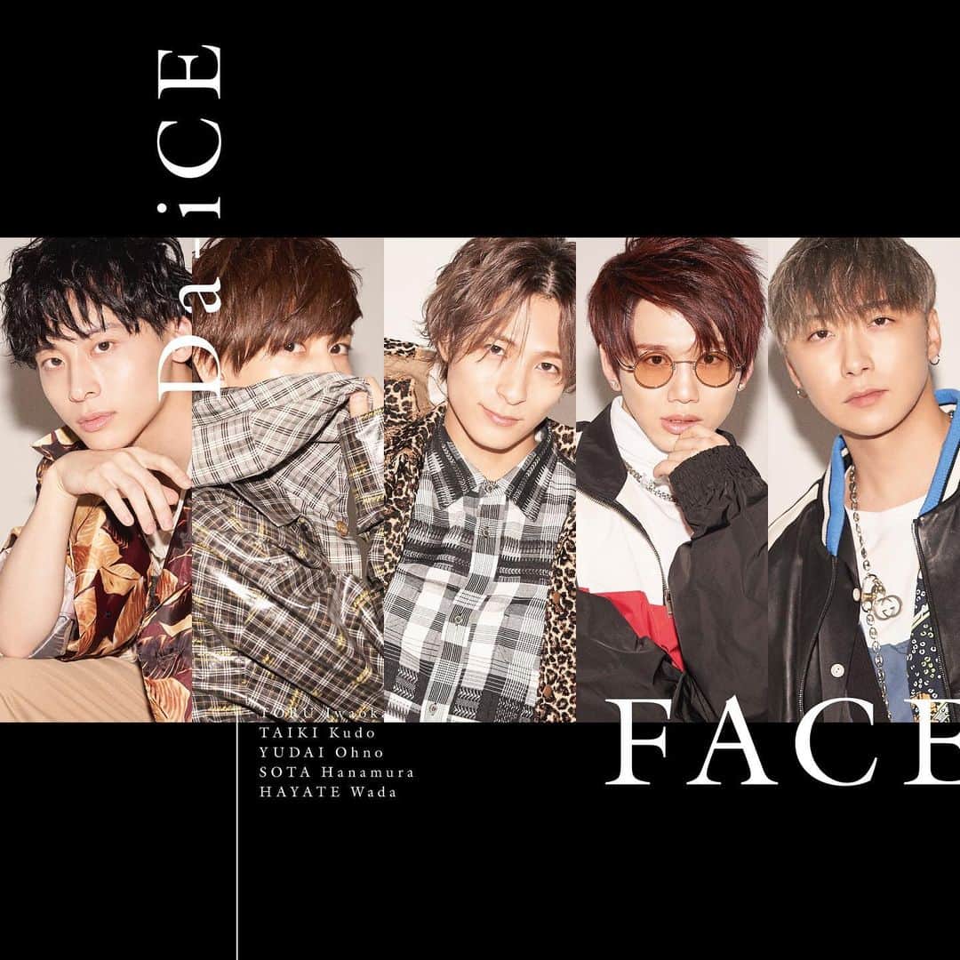 Da-iCEさんのインスタグラム写真 - (Da-iCEInstagram)「Da-iCE 5th Album"FACE" 2020.4.29(Wed) release!! ・ Da-iCE"初のセルプロデュースアルバム"となる、 5th Album『FACE』  今作の特設サイトOPENと共に、 新ビジュアル&ジャケ写を解禁‼︎ ・ 今作では、 メンバーそれぞれが "1人1曲" をプロデュース。  今のDa-iCEに、これからのDa-iCEに必要な曲を、 メンバー5人がクリエイティブから参加し、 制作曲のコンセプト立案、作詞や作曲に携わりました。  今まで以上にクリエイティブな FACE(側面)を魅せる作品です。 ・ ・ #Da_iCE #FACE」3月26日 20時41分 - da_ice_staff