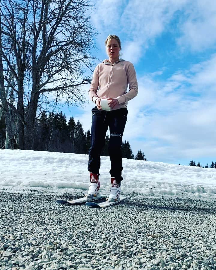 マーレン・ルンビのインスタグラム：「Korona-hjemmedag nummer 14. Alt bra ellers, etter omstendighetene🙃 Tror ikke jeg skal utfordre noen videre egentlig. #toiletpaperchallenge」