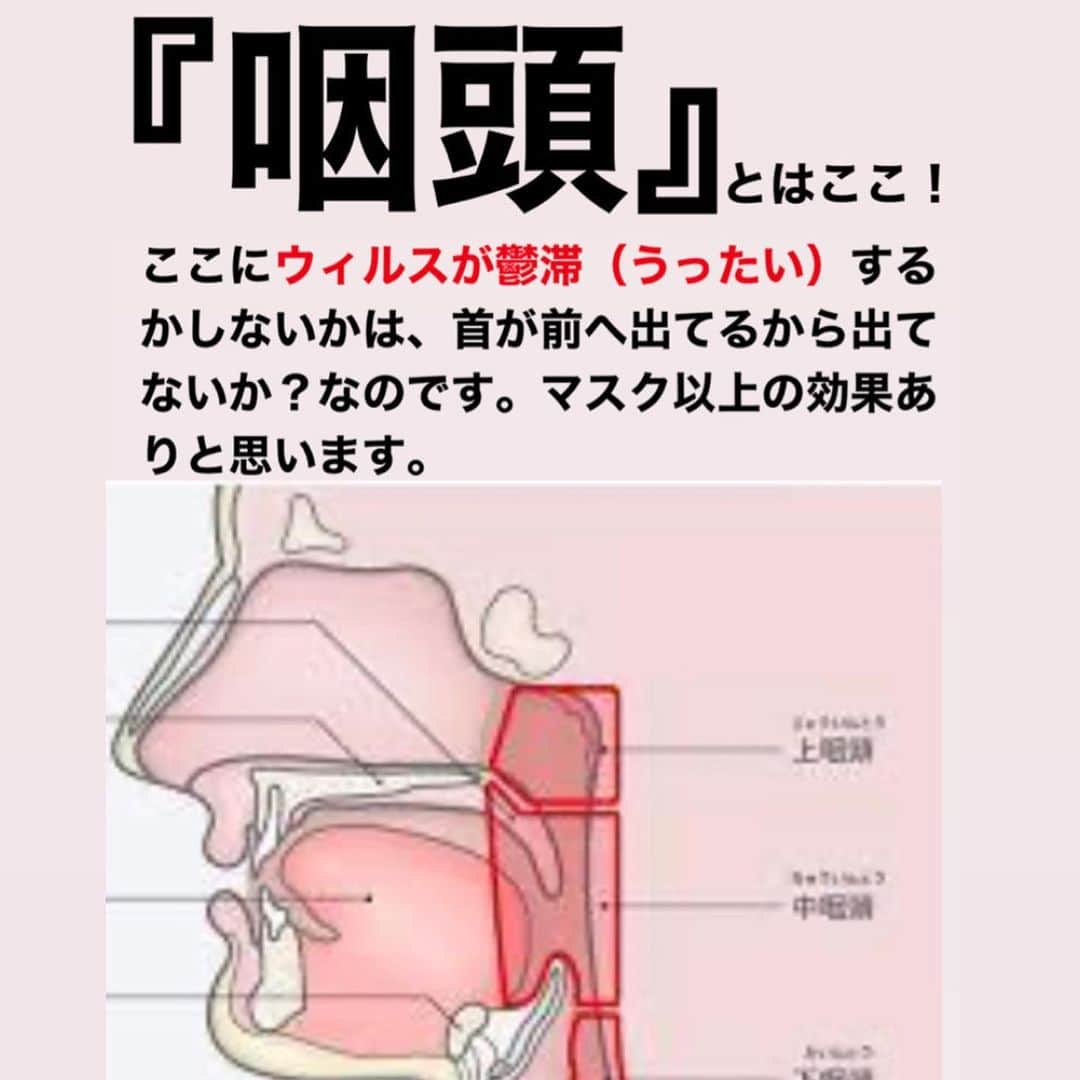 兼子ただしさんのインスタグラム写真 - (兼子ただしInstagram)「いよいよでた。 東京〜外出自粛要請。 スーパーで食料を買い込む方々が続出。  そのお気持ちはわかりますが、 それと同じくらい大事なことがあります。 『身体管理』です。 それは手洗い、うがいに続き、 『咽頭拡張』です（これは以前にも記事にしました）  ウィルス感染は『粘膜』からする可能性が高いです。喉の奥にある『上咽頭』という部分が重要で、そこが姿勢保全出来ていないと、ウィルスが鬱滞する可能性が高くなります。そこを拡張させておく事はとても重要と考えます。  マスクを口の前にして、 咽頭を拡張させれば、 更に効果的と考えるのは当然でしょう。  このコロナのリスクがあるら現在、 無駄な外出は不要ですが、 ご自分の喉の奥『咽頭』を拡張させることは必要な事です。  必要と思う方は、 SSSストレッチで検索して頂いて、 SSSのストレッチで咽頭を拡張して下さい。ウィルスに感染しない身体を作る最善の努力をしていきましょう。  今の世界と日本の合言葉、 『コロナに負けるな！』です。  #兼子ただし #コロナ#免疫力#咽頭と#コロナに負けない」3月27日 8時56分 - kanekostretch