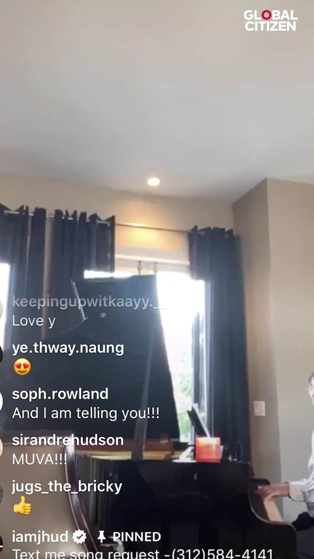 ジェニファー・ハドソンのインスタグラム：「Hey, Guys I Hope you all enjoyed my #globalcitizen IG Live Concert and if you missed it, Here it is!!! I like to think of it as y'all hanging out with me at home or me hanging out with you at your home. Now If you want to take action, visit globalcitizen.org/coronavirus.  #TogetherWeStand #AtHomeTogether #togetheralone @glblctzn @who」
