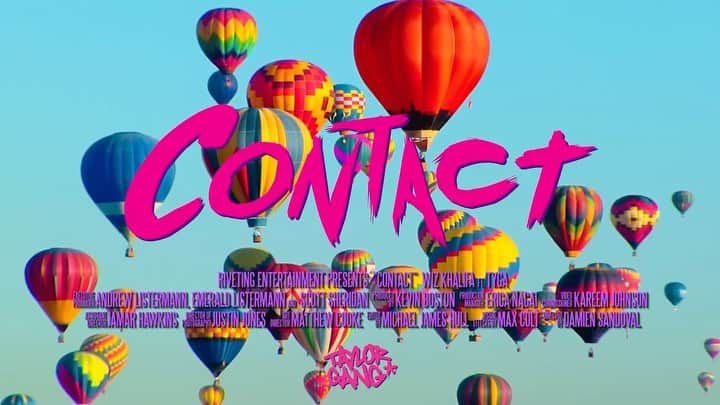 ウィズ・カリファのインスタグラム：「Contact video 👀 ft. @tyga is out now #taylorgang」