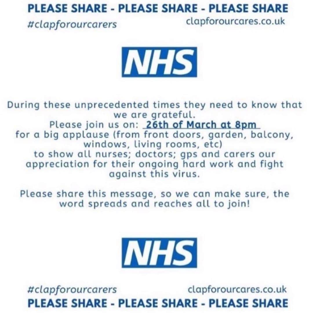 ジョン・バロウマンさんのインスタグラム写真 - (ジョン・バロウマンInstagram)「We will be clapping for #nhs and our medical workers in the USA.  As we appreciate them all being on the frontline for everyone. #clapforourcarers @nhsmillion #stayhomesaveslives Jb @scottmale」3月27日 2時37分 - johnscotbarrowman