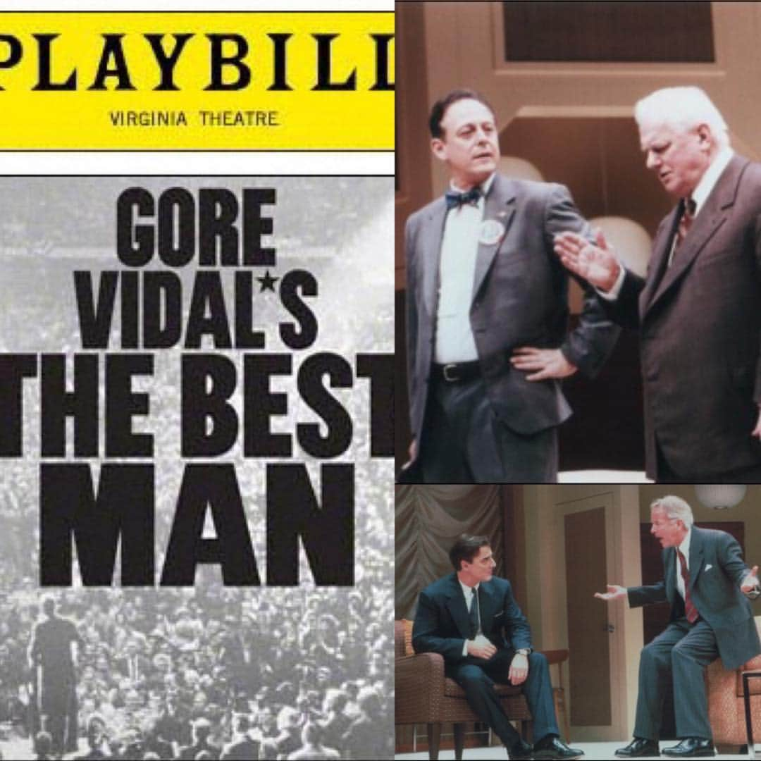 クリス・ノースさんのインスタグラム写真 - (クリス・ノースInstagram)「That’s Mark Blum on the upper right with Charles Durning- in the 2000 production of Gore Vidal’s The Best Man. Mark passed today- i used to say: “Life is unfair”— without really knowing the full magnitude of what that really means... and now Mark is gone - suddenly- taken away.. He was loved by many because beyond his brilliant and immense acting talent- he was a man with a huge gentle heart - I among many will miss him always.」3月27日 8時09分 - chrisnothofficial