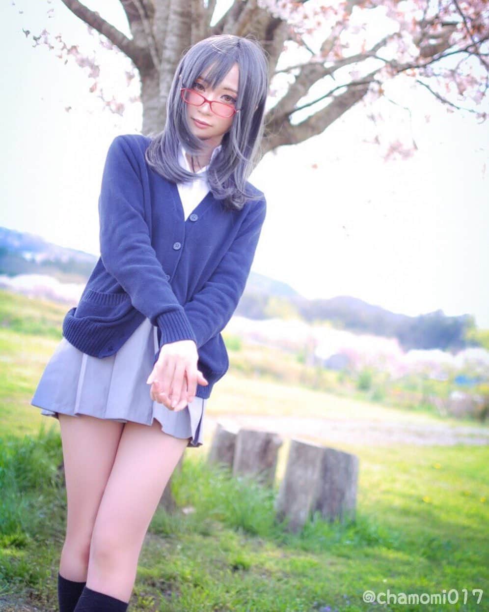 のインスタグラム：「おはようございます☀️ きんきんきんきんきんようび 🎖 ツイートはこちら💁‍♀️ https://twitter.com/chamomi017/status/1243321126320668675?s=21  1週間頑張ったあなたに金メダル🥇 プレミアムフライデー ✨🍤✨ 3/27はさくらの日 3×9(さくら)＝27の語呂合わせ 🌸 #さくらの日 #桜 #sakura #桜好き  #さくら  #写真 #coser #cosplayer #cosplay #cosplayphoto  #cosplaygirl  #コスプレ  #コスプレイヤー  強風と低気圧で身体が辛いですが あとちょっとで週末ですファイト✊ #ohayomorning」