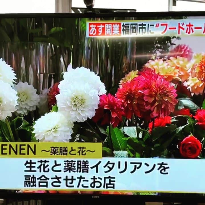 のインスタグラム：「薬膳イタリアン 本日オープン  今日は、漢方茶の詳細をお伝えします😊  陰陽の効能で分けて2種類作りました🌹  仕上げにバラの蕾を浮かべますが、バラの蕾は漢方で、玫瑰花という名前で使われていて巡りの改善に使われています。  ベースのお茶は 陰を補う<腸活茶> 羅萄子、杏仁など様々な腸に働きかけ潤す生薬を配合しミントの香りでまとめました。  陽を補う<温活茶> 桂枝、陳皮など様々な温め巡らせる生薬を配合しフェンネルの香りでまとめました。  仕上げに乗せるバラの蕾は、時間の経過とともに馴染んで香っていく感じになってます(*´艸`) お近くにお越しの際はお立ち寄りください。 【NENEN(ネネン)ー薬膳と花】  #薬膳イタリアン #薬膳料理  #薬膳料理家 #漢方 #漢方薬剤師  #漢方茶 #薬剤師 #大久保愛 #中医師 #国際中医師 #国際中医美容師  #食薬 #ネネン #温活 #温活茶 #腸活 #腸活茶 #オーガニック料理」