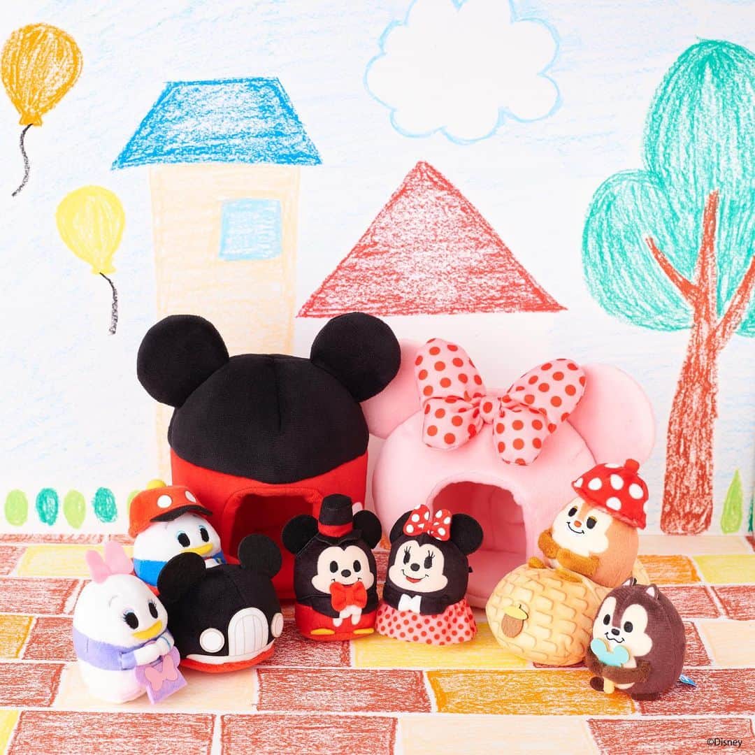 のインスタグラム：「「minimaginationTOWN」 イマジネーションから生まれたミニミニサイズのぬいぐるみシリーズ おうちに入ったり☆小物でおしゃれをしたり♡物をもたせたり！ 自由に組み合わせて自分だけのTOWNが広がるよ！ 4月2日いよいよ発売！  https://www.takaratomy-arts.co.jp/specials/minimagination-disney/ #disney #タカラトミーアーツ #kiddyland #キデイランド #ぬいぐるみ #ミニマジネーション  #ミニマジネーションタウン」