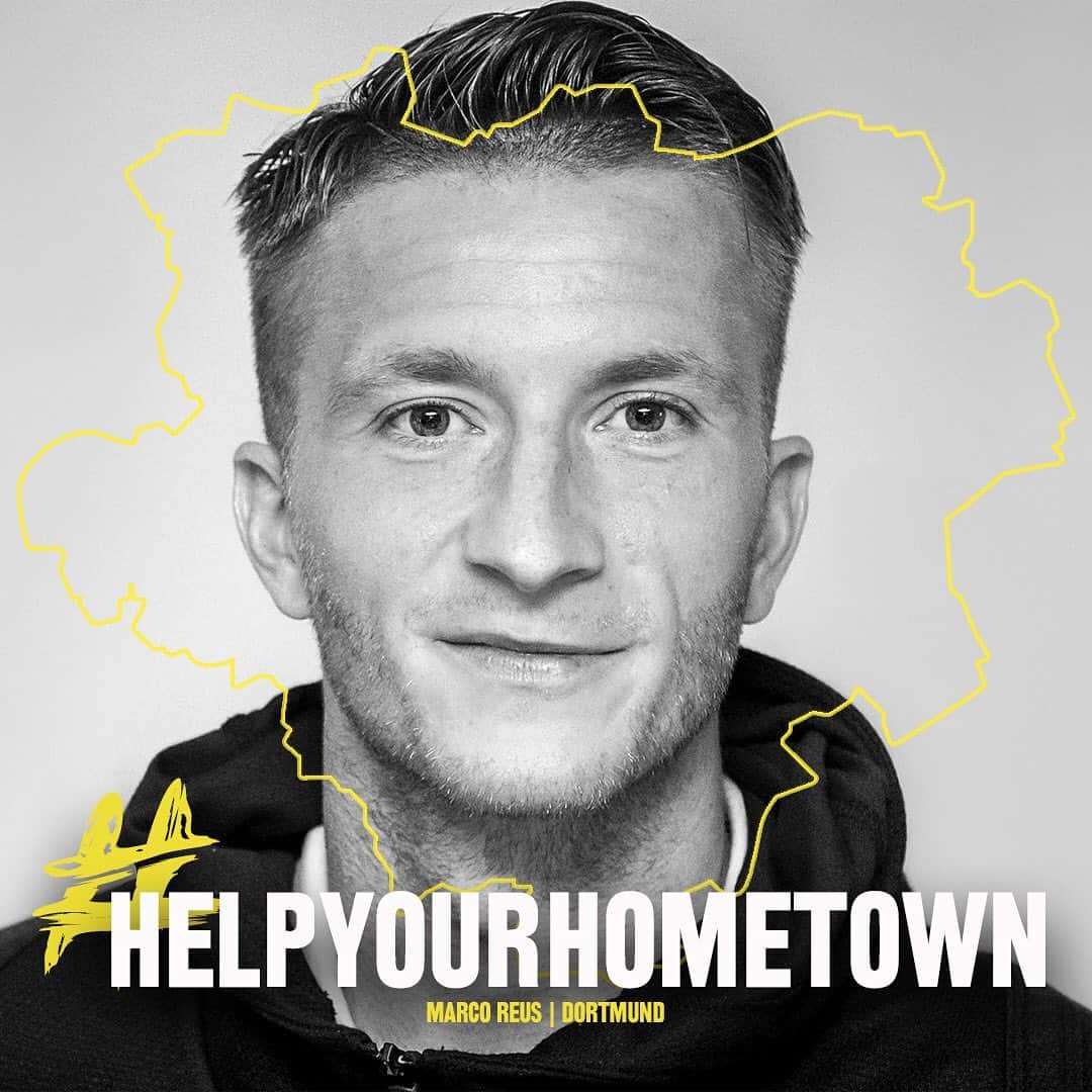 マルコ・ロイスのインスタグラム：「Unterstützt Eure Heimatstadt. Helft Euren Mitmenschen! 🤝 ⠀  Es geht aktuell nur gemeinsam! Deshalb rufen @scarlettgartmann und ich die Initiative @helpyourhometown ins Leben, um kleine und mittelständische Unternehmen zu unterstützen. ⠀ ⠀ ⠀ ⠀  Es gibt viele kleine und alteingesessene Betriebe, Frisöre und Gaststätten, die sich schon unter normalen Umständen schwer halten können. Aber gerade diese kleinen Läden machen jede Stadt einzigartig. Es sind so viele Schicksale, die uns jetzt schon erreicht haben und hier möchten wir helfen und etwas zurückgeben.⠀ ⠀  Seid solidarisch, unterstützt Eure Mitmenschen und seid füreinander da. #Corona gibt uns allen die Chance als Gemeinschaft in einer schnelllebigen Zeit wieder enger zusammenzurücken. Wir hoffen, dass wir noch weitere Personen für die Aktion gewinnen können, die ebenfalls ihre Heimatstadt unterstützen wollen. ⠀ ⠀ ⠀ ⠀ ⠀ ⠀ ⠀ ⠀ ⠀ ⠀  Euer Marco⠀ ⠀ ⠀ ⠀ ⠀ ⠀ ⠀ ⠀ ⠀ ⠀ ⠀ ⠀ ⠀ ⠀ ⠀ ⠀ ⠀ ⠀ ⠀ ⠀ ⠀ ⠀ ⠀ ⠀ ⠀ ⠀ ⠀ ⠀ ⠀ ⠀ ⠀ ⠀ ⠀ ⠀ ⠀ ⠀ ⠀ ⠀ ⠀ ⠀ ⠀ ⠀ ⠀ ⠀ ⠀ ⠀ 📲 www.helpyourhometown.com ⠀ ⠀ ⠀ ⠀ ⠀ ⠀ ⠀ ⠀ ⠀ ⠀ ⠀ ⠀ ⠀ ⠀ ⠀ ⠀ ⠀ ⠀ ⠀ ⠀ ⠀ ⠀ ⠀ ⠀ ⠀ ⠀ ⠀ ⠀ ⠀ ⠀ ⠀ ⠀ ⠀ ⠀⠀ 📸 @christian.poellmann」