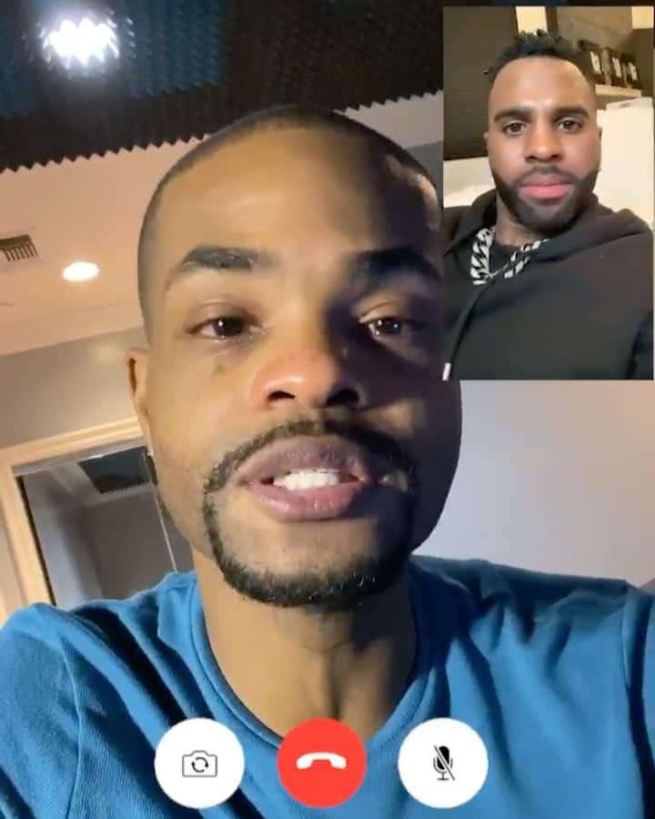 ジェイソン・デルーロのインスタグラム：「There’s bad service in the hills @kingbach」
