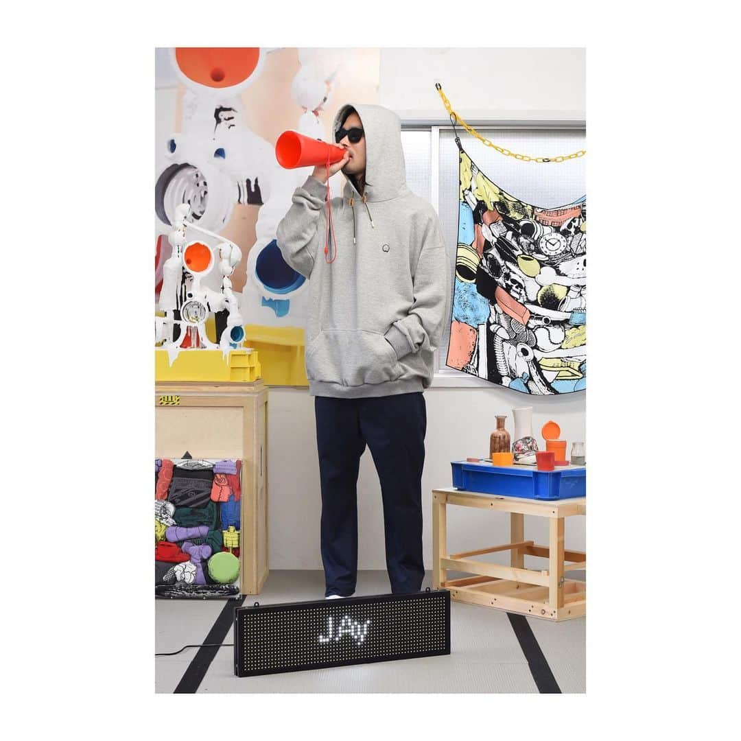 のインスタグラム：「FALL 2020 Collection preview 👁 Each looks based on our friends and collaborators : ) 👁 Look 33 @jaymassacret 👊💪」
