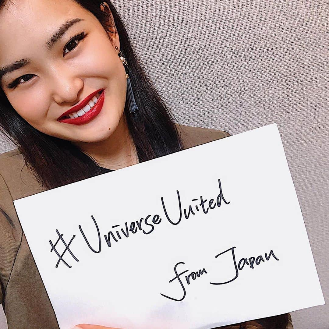 Ako Kamoのインスタグラム：「time to .... #universeunited 🌍 .  新型コロナの影響が世界中に広がっています。 一人一人が"自分ごと"として捉えて みんなのために行動できますように . 1日でも早くこの事態が収束することを心から願います。🌍 . #missuniverse @missuniverse @missuniversejapan @my_beauty_hm  #missuniversejapan #missuniversejapan2019 #ミスユニバースジャパン  #ミスユニバース #美馬寛子 #加茂あこ」