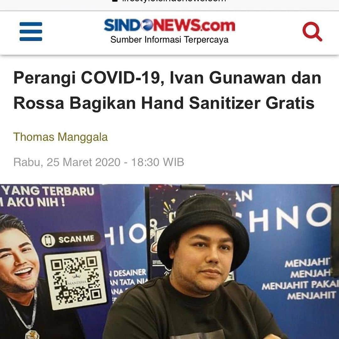 Ivan Gunawanのインスタグラム