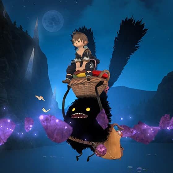 FINAL FANTASY XIVさんのインスタグラム写真 - (FINAL FANTASY XIVInstagram)「Put a little spriggan your step with this new #FF14 mount, now available on the #FFXIV Mog Station! 💎」3月27日 22時00分 - ffxiv