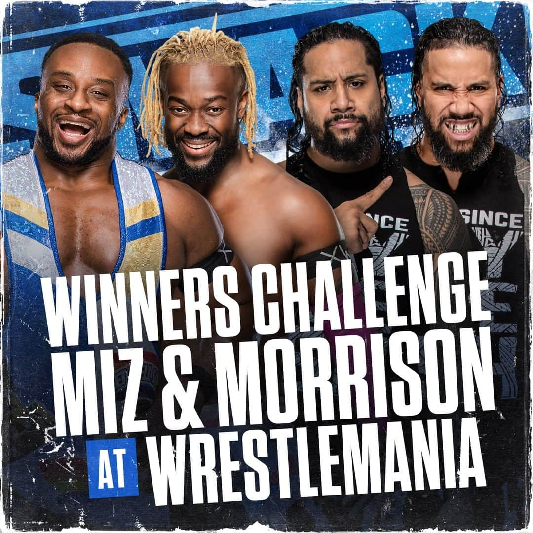 WWEさんのインスタグラム写真 - (WWEInstagram)「A historic rivalry renews tonight! Which team will challenge for the #SmackDown #TagTeamTitles at #WrestleMania?」3月28日 1時00分 - wwe