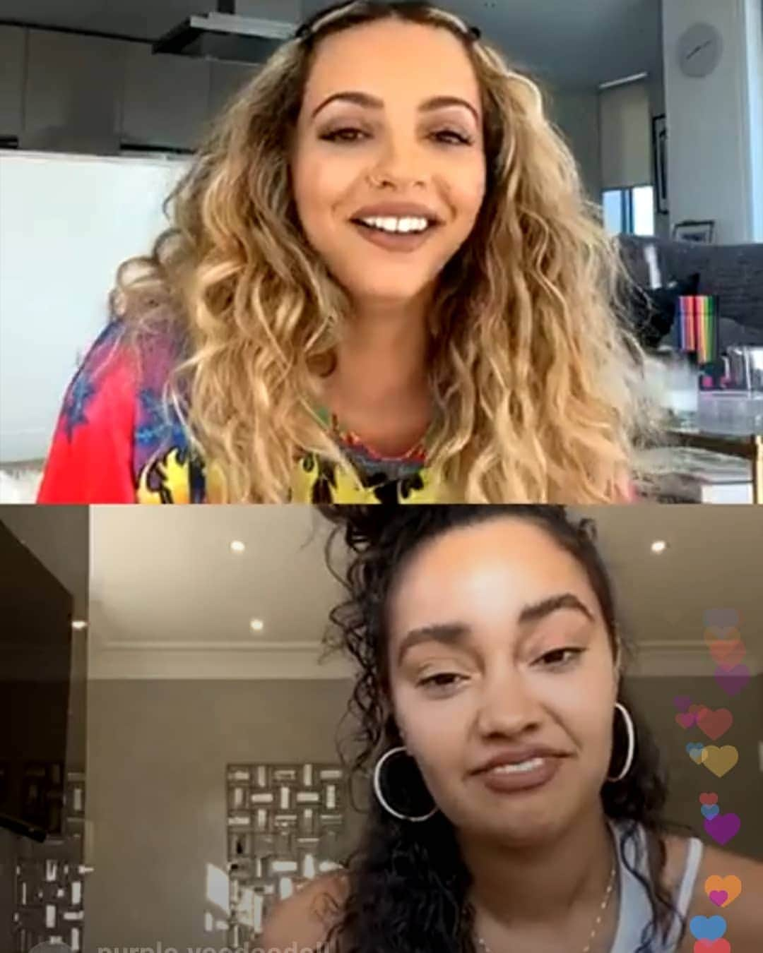 ジェイド・サールウォールさんのインスタグラム写真 - (ジェイド・サールウォールInstagram)「Jade and Leigh by ig livestream ❤❤」3月28日 1時06分 - jadeameliabadwi