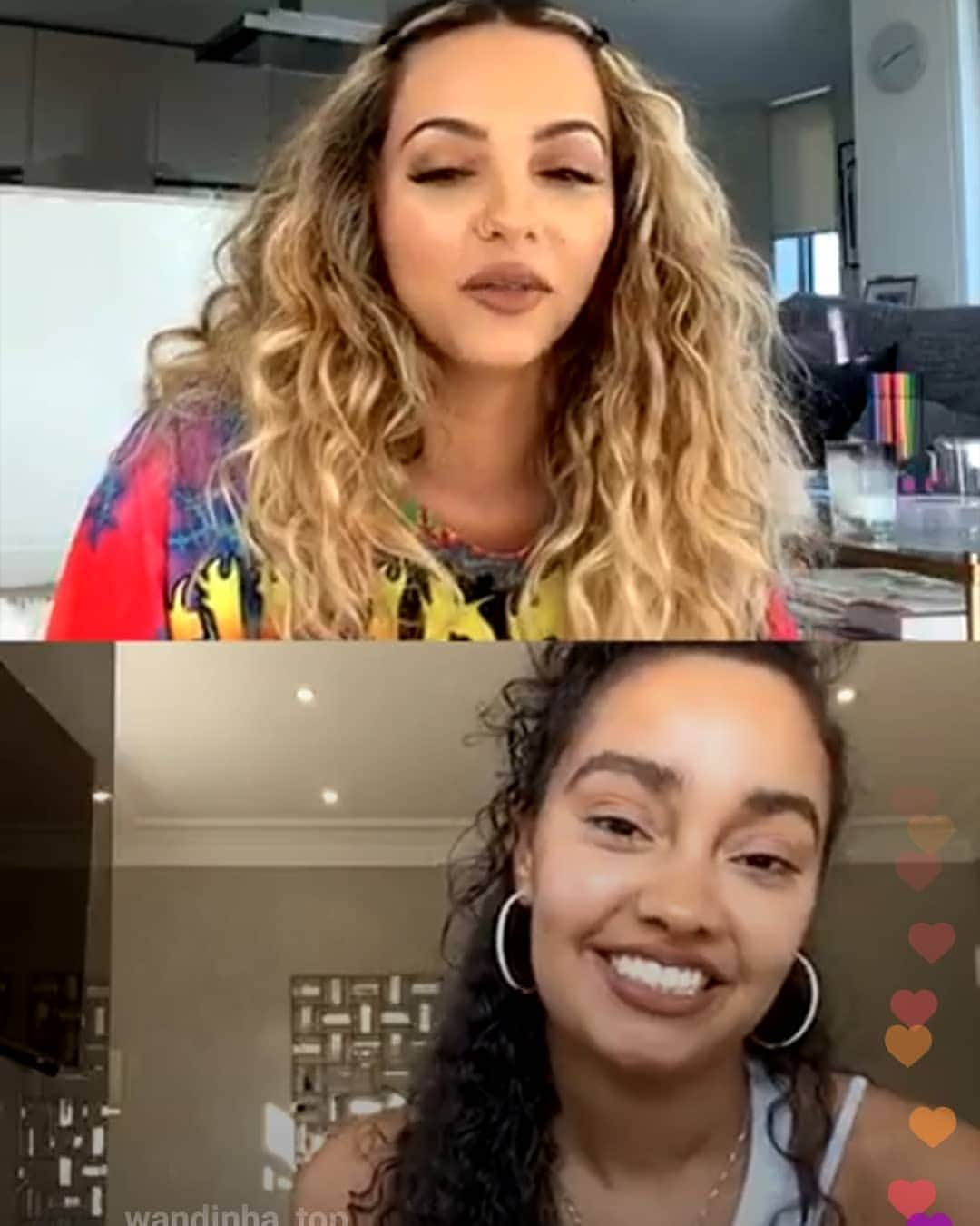 ジェイド・サールウォールさんのインスタグラム写真 - (ジェイド・サールウォールInstagram)「Jade and Leigh by ig livestream ❤❤」3月28日 1時06分 - jadeameliabadwi