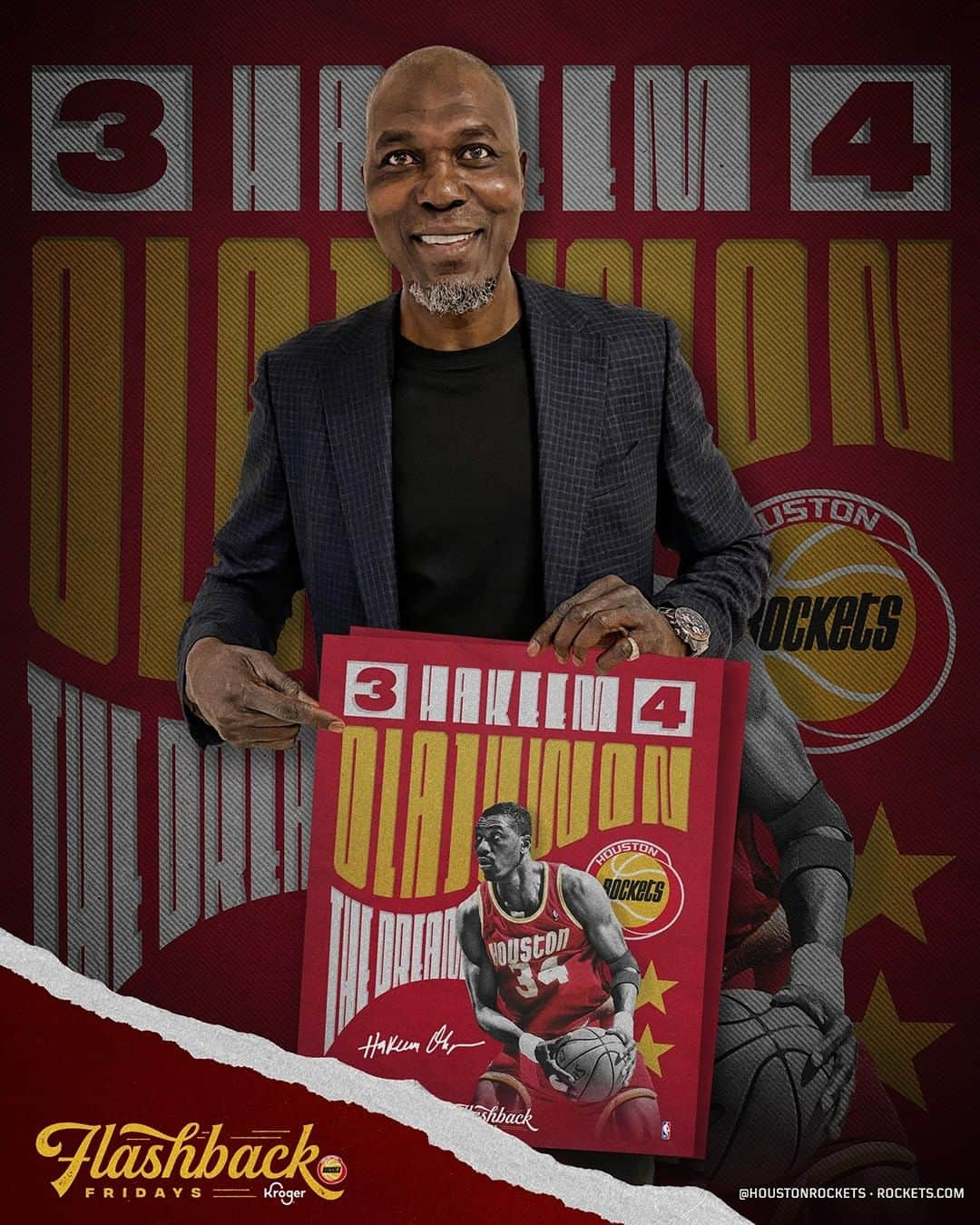 ヒューストン・ロケッツさんのインスタグラム写真 - (ヒューストン・ロケッツInstagram)「Comment with "🚀" for a chance to win this signed Hakeem Olajuwon poster!  #Sweepstakes ➡️ on.nba.com/2vQVBcF」3月28日 2時00分 - houstonrockets