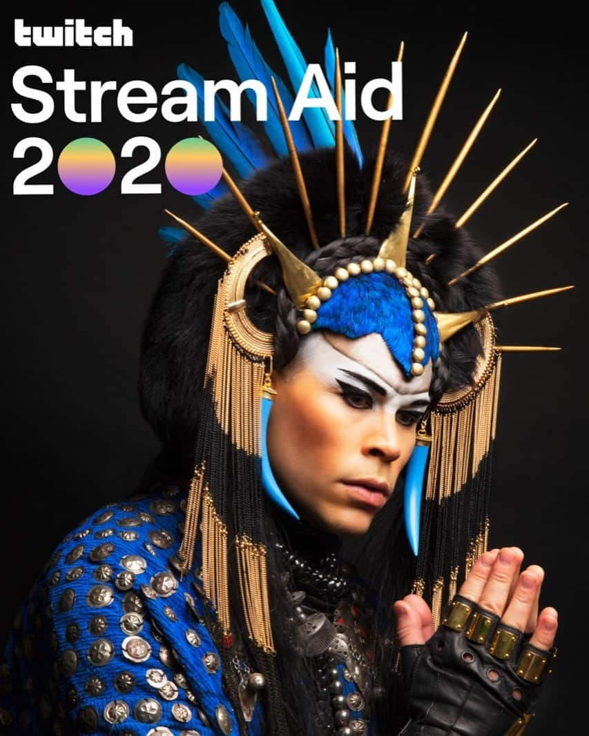 エンパイア・オブ・ザ・サンのインスタグラム：「I’ll be streaming on @twitch tomorrow at 9:30am PT as part of the #TwitchStreamAid. We’re raising money to help WHO fight COVID-19. Come hangout with me and some of my friends and catch the whole show from 9am - 9pm PT, with live gaming, musical guests, and more all in the name of a good cause.」