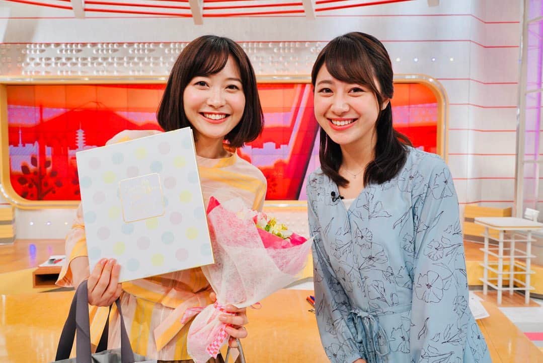 林美沙希さんのインスタグラム写真 - (林美沙希Instagram)「久冨アナが来週から"グッド！モーニング"に。Jチャンネル最後の日でした。いつも明るくて笑顔が素敵で、番組が明るくなりました☺️✨本当にありがとうございました👏  #jチャンネル」3月28日 13時44分 - misaki0hayashi
