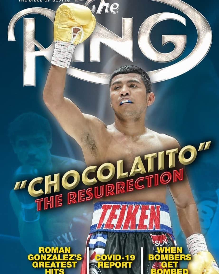 ローマン・ゴンサレスさんのインスタグラム写真 - (ローマン・ゴンサレスInstagram)「Gracias a Dios y a la prestigiosa revista The Ring por haberme puesto en su portada, siempre soñé con ese galardón, tal y como lo logró mi heroé y mentor Alexis Argüello. El tiempo de Dios es perfecto. Sigo orando por el mundo entero. Bendiciones」3月28日 7時14分 - chocolatito87