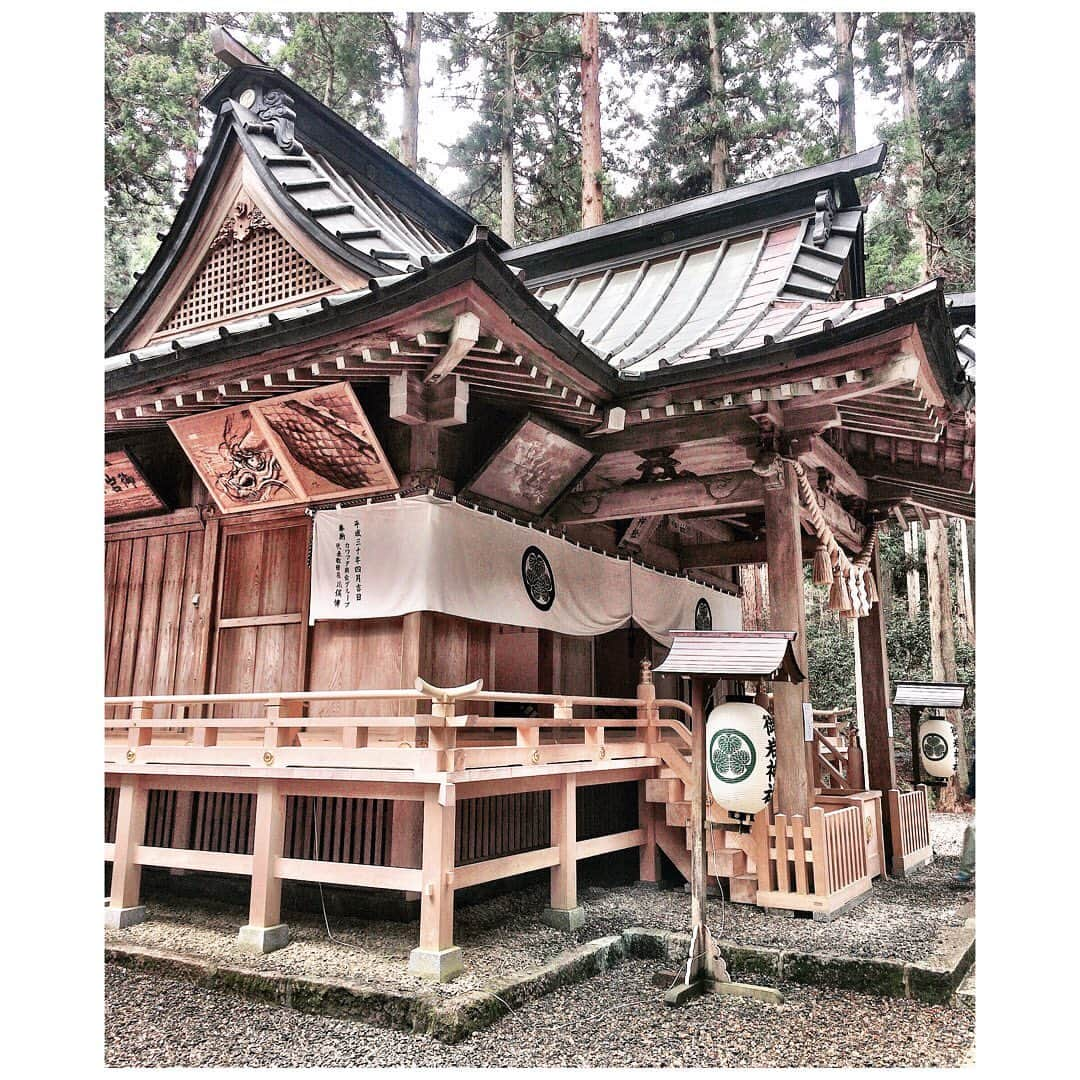 柴田幸子さんのインスタグラム写真 - (柴田幸子Instagram)「茨城ロケ Day.2🎤御岩神社⛩ なんとこちら、宇宙で宇宙飛行士たちが 日本から光の柱が立っているのが見え 場所を調べてみたら御岩神社だったという、、、 そんな逸話があるほどのパワースポット。 * 神仏集合の神社で188柱の神仏を祀っています。 * 色々心配なさなかですが清められた空気に包まれて とてもパワーを纏った気がします。」3月28日 22時14分 - shibata_sachiko