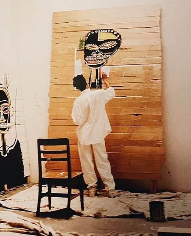 OFF-WHITE C/O VIRGIL ABLOHさんのインスタグラム写真 - (OFF-WHITE C/O VIRGIL ABLOHInstagram)「[premise image] jean michel basquiat via @dailyartfill」3月28日 17時01分 - off____white