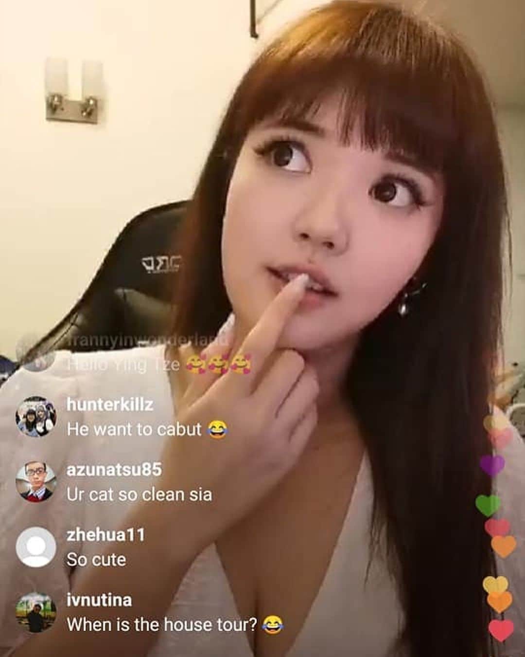 YingTzeさんのインスタグラム写真 - (YingTzeInstagram)「Yesterday’s IG Live 🥰❤️ ( random live but thanks for watching hahahahha ) Do you prefer IG live or Facebook Live ? _ Would you like to see more non gaming livestream ? 🤔 📸 Hasra Zim #blessed」3月28日 18時10分 - yingtze