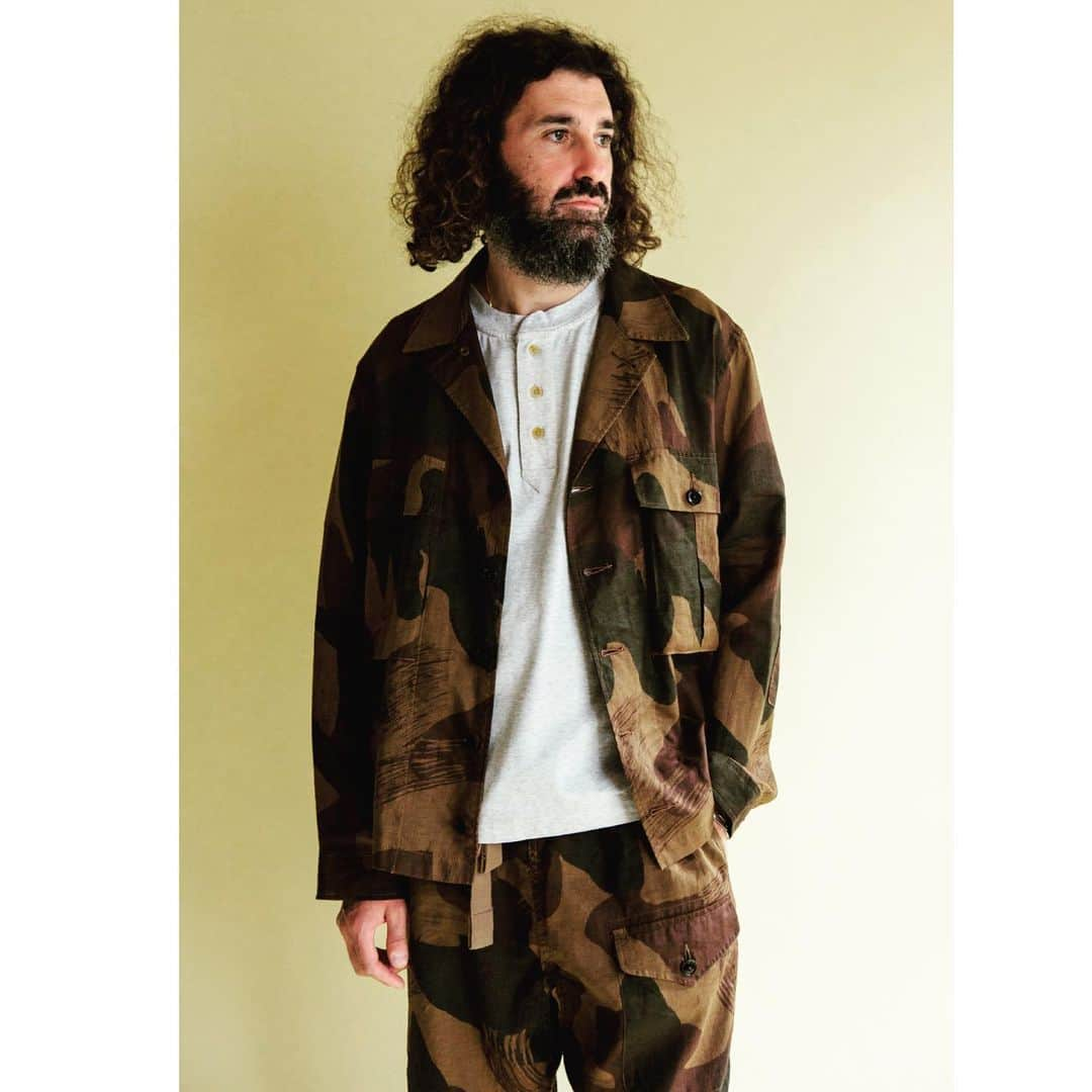 サウンドマンさんのインスタグラム写真 - (サウンドマンInstagram)「Soundman '20SS Collection style.  #soundman #サウンドマン #2020ss  #mensfashion #heritagestyle  #military  #newarrivals #m43 #denison #usarmy  #britisharmy  #linen #sas #camouflagejacket  #camouflage  #camoflagepants」3月28日 21時43分 - soundman.jp