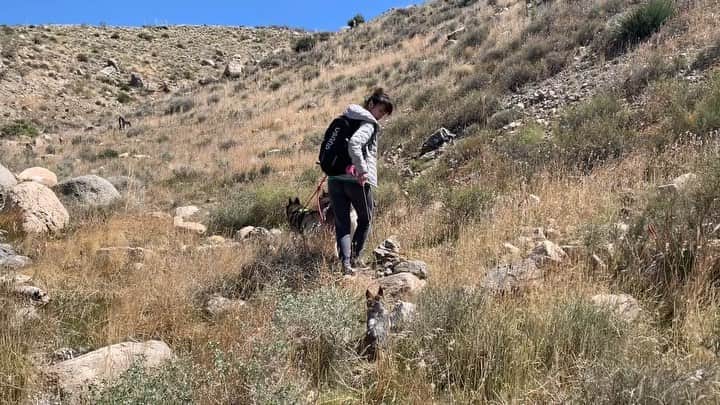 ミン・ユラのインスタグラム：「Mom falls while hiking 😂 Don’t worry she’s okay 🙏」