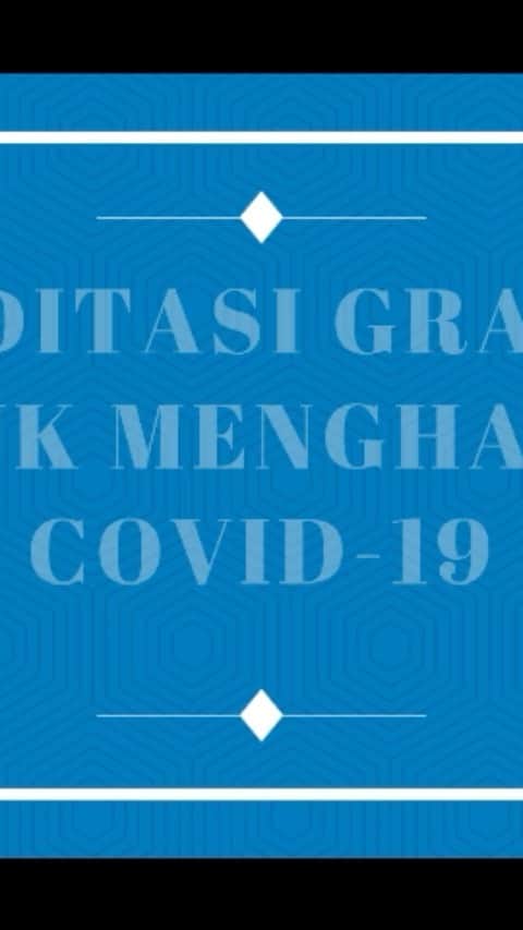 ラライン・シャーのインスタグラム：「Sedikit sharing tentang kebiasaan saya bermeditasi dan benefit atau kebaikan yang bisa dihasilkan utk meningkatkan kesehatan dan imunitas urk menghidati Virus Corona.」