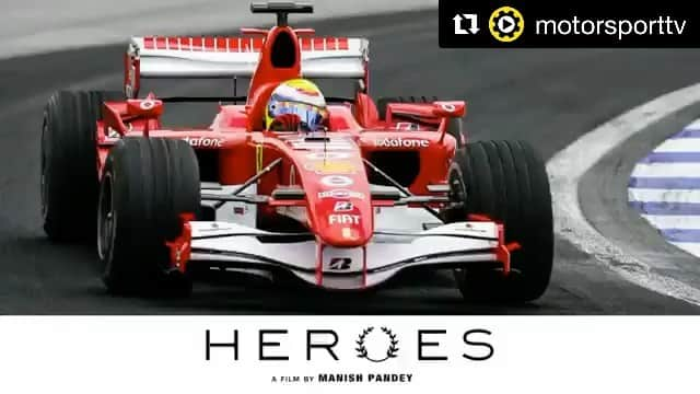 フェリペ・マッサのインスタグラム：「Assistam o Filme Heroes, que conta a historia de 5 Pilotos, momentos Vitorias, derrotas e algo em comum que vai surpreender a todos!! Vale muito a Pena Motorsport.tv/Heroes.LINK NA MINHA BIO #Repost @motorsporttv  Victory: Felipe Massa  Stream Manish Pandey’s feature movie ‘Heroes’ now, exclusively at: Motorsport.tv/Heroes  #motorsportheroes #michaelschumacher #formula1 #f1 #felipemassa #mikahakkinen #tomkristensen #michelemouton #heroes #interlagos #brazilgp #brazil」