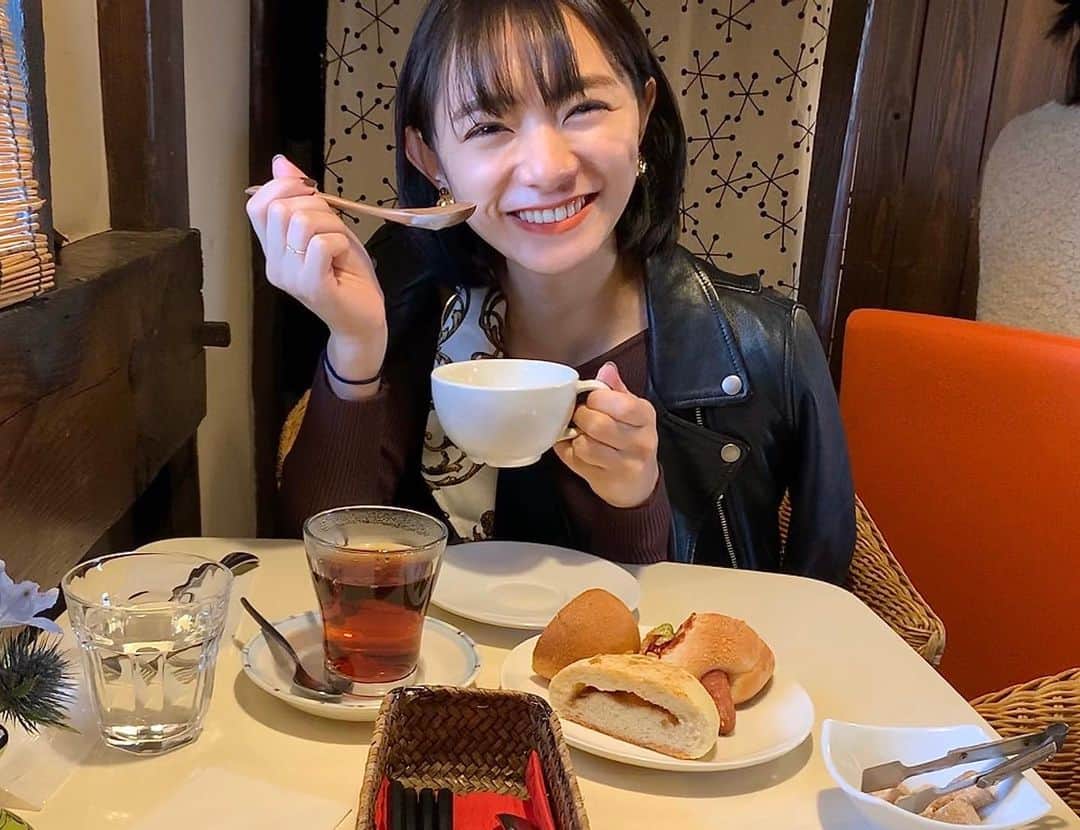 笛木陽子さんのインスタグラム写真 - (笛木陽子Instagram)「相当美味しかったようです、うんうん。 . . この前、つくば行った時に寄ったカフェ#蔵日和 で飲んだ 冷製のカボチャスープが美味しすぎて、 この顔になりました🤤 . . #cafe#ibarakigram#tsukuba#girls#trip#茨城#つくばカフェ#お洒落カフェ#絶品スープ#食べ歩き#グルメ女子」3月29日 17時31分 - yoko_fueki56