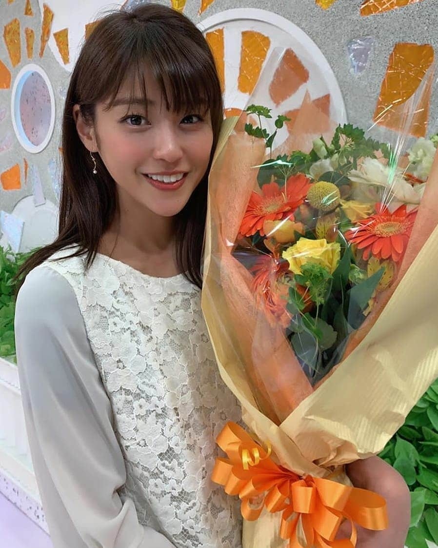 女子アナ集めのインスタグラム：「麻希ちゃんめざましでした  #岡副麻希 #セントフォース #女子アナ #めざましテレビ #卒業」