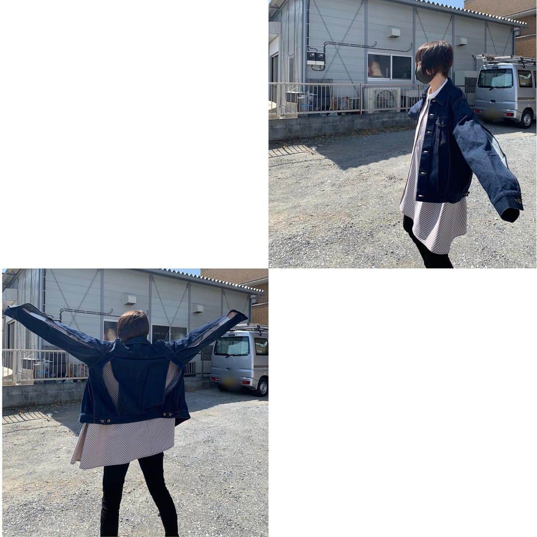 安本彩花さんのインスタグラム写真 - (安本彩花Instagram)「このロンT 暗い所で光ります！！！ そしてお気に入りのジャケット♪♪♪」3月29日 12時09分 - yasumoto_ayaka_official