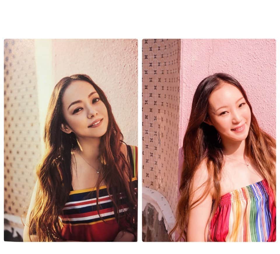 NOHANAのインスタグラム：「朝早かったのと眩しいのとでぜんぜん目が開けられなかった😖☀️ ・ #namieamuro #安室奈美恵 #安室ちゃん #GIFT #GIFT巡り #沖縄 #金武町 #アム活 #アムコス #アムラー #のはなみえ」