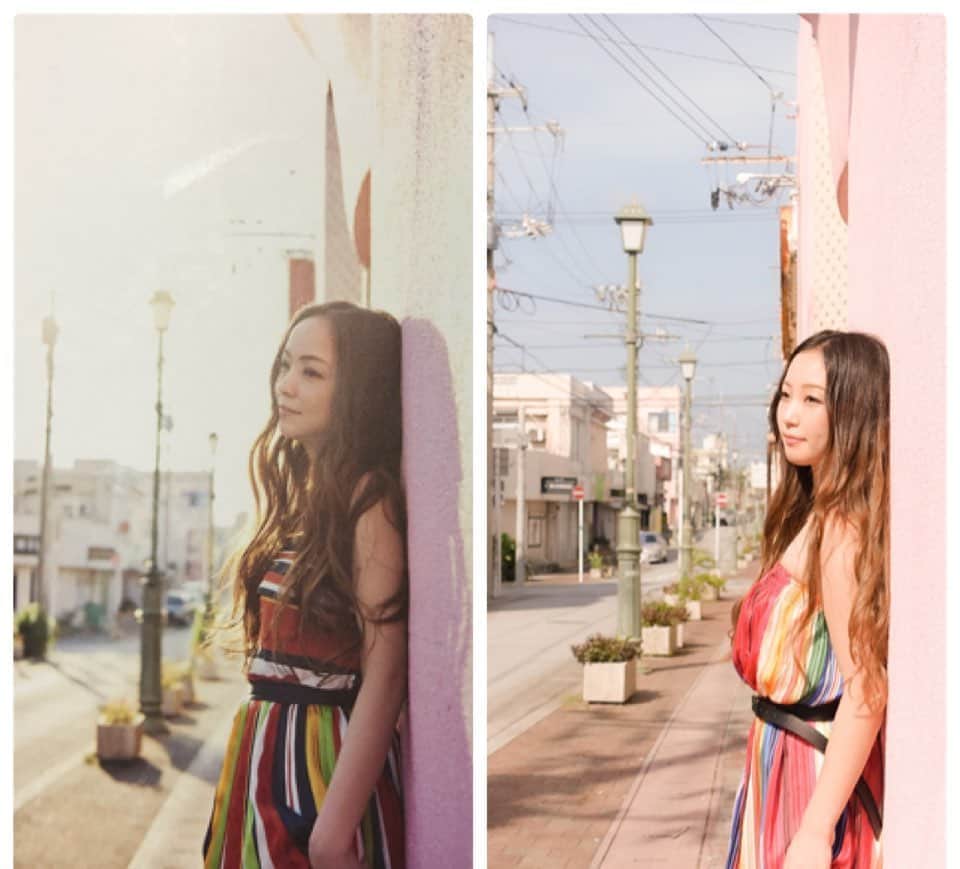 NOHANAのインスタグラム：「🧡🧡🧡 ・ #namieamuro #安室奈美恵 #安室ちゃん #GIFT #GIFT巡り #沖縄 #金武町 #アム活 #アムコス #アムラー #のはなみえ」