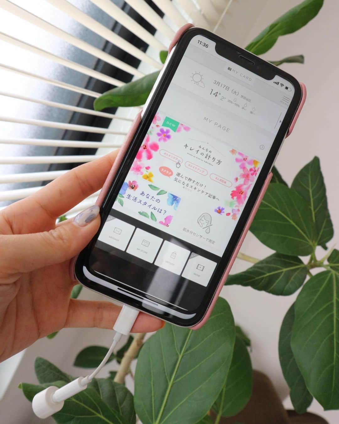ANNA さんのインスタグラム写真 - (ANNA Instagram)「カネボウ "smile connect" のアンバサダーに就任しました😌🌸・ ・ "smile connect"とは1日の中でも刻々と変化する肌のうるおい度を数値化できるアイテムです🌸・ ・ 肌水分センサーをスマートフォンに接続するだけで、肌の水分値を手軽に測れて、更に専用のアプリ「スマイルコネクト」に記録し、グラフで見ることも出来ます✨🤭✨・ ・ スキンケア後の理想値である【72】に向けて丁寧にスキンケアを頑張れますよ😌✨・ ・ 私は大雑把な性格だからスキンケアはいつもパパッと終わらせがち💦・ スマイルコネクトで数値を測ると、72には程遠く...反省して丁寧にスキンケアをしなおすと、うるおい度がぐっと上がるの👏😳💕・ ・ 実際に数値で見れるとやる気につながるし、アプリでは色んな美容情報も見れて美意識上がりますっ✨・ ・ ・  毎日のスキンケアに是非「スマイルコネクト」を取り入れてみてくださいね💕・ ・ ・  #肌水分センサー #レコーディング美容 #スマイルコネクト  #smileconnect #スマイルコネクトFiNCアンバサダー #スマコネ #FiNC #FiNCアンバサダー #美容 #アンチエイジング #カネボウ化粧品 #beauty #skincare #スキンケア #肌水分量 #美容情報 #makeup #おうち時間」3月29日 13時16分 - anna_flare