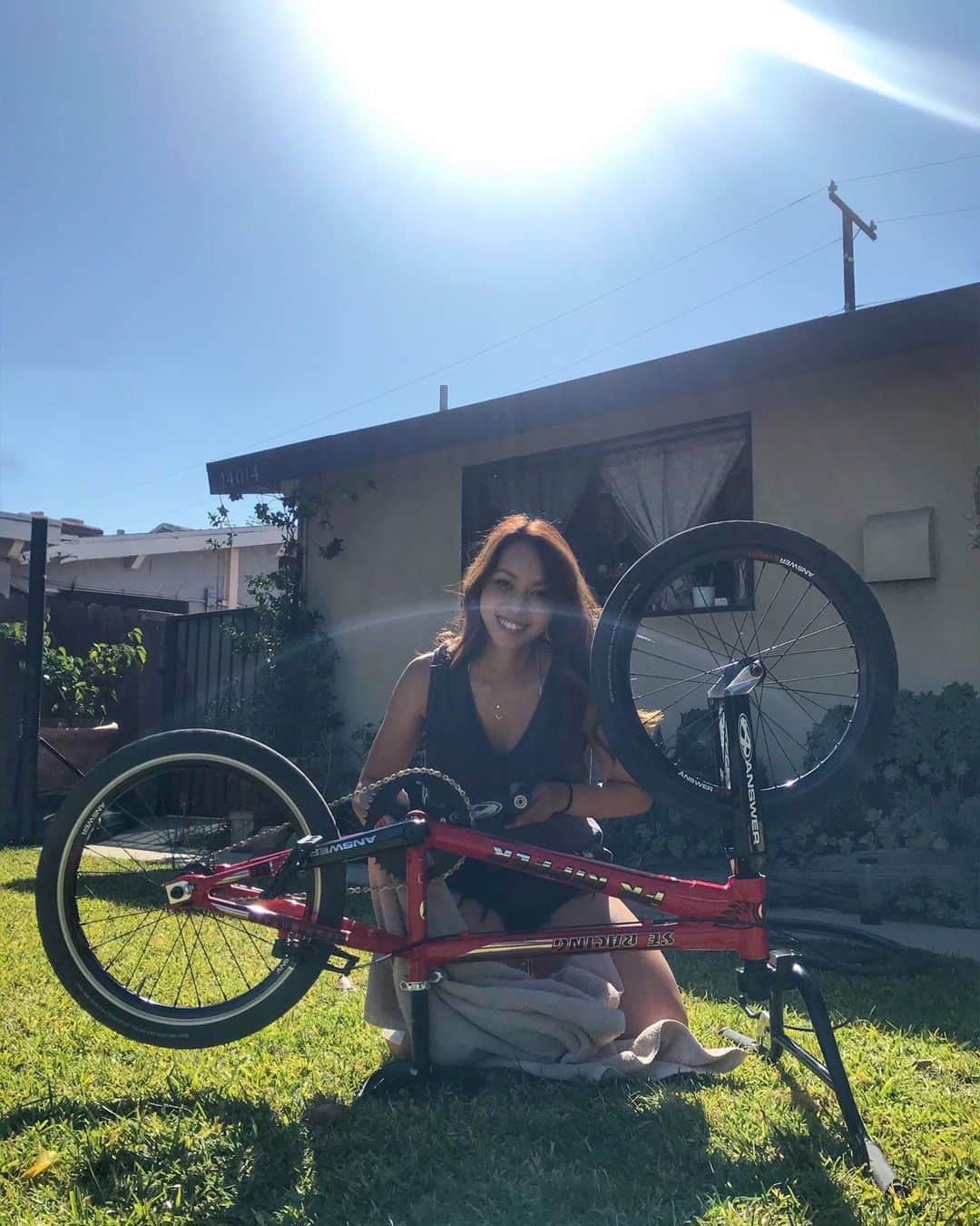 飯端美樹のインスタグラム：「#STAYHOME 🏡🌈」