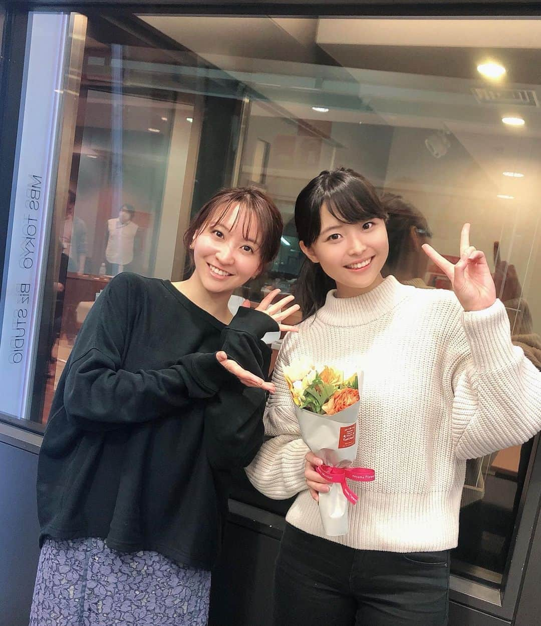 袴田彩会さんのインスタグラム写真 - (袴田彩会Instagram)「📻♪ 「オレたちゴチャ・まぜっ！」11期！ 渡邊渚ちゃんが一足早く卒業でした💐ものすごく可愛い渚ちゃん✨色んなポテンシャルが高すぎて、私はやられっぱなしでした(笑)☺️✨ 本当にお疲れ様でした☆ (2枚目の写真は、何故か撮れててびっくりした写真)  来週から放送25:30〜になります！  #ゴチャ11 #ゴチャまぜ#mbsラジオ」3月29日 15時11分 - ayae.ha