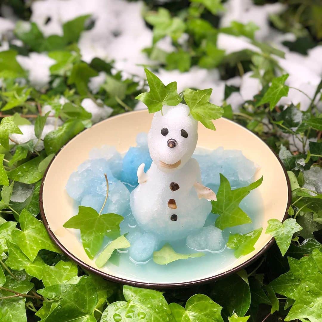 SAYUKIさんのインスタグラム写真 - (SAYUKIInstagram)「#snowman #雪だるま　#stayhome  #marchintokyo #snowy  #南国生まれ故雪への興奮が今だに人一倍笑　#ilovesnow #prayfortheworld」3月29日 16時37分 - sayukisvoice