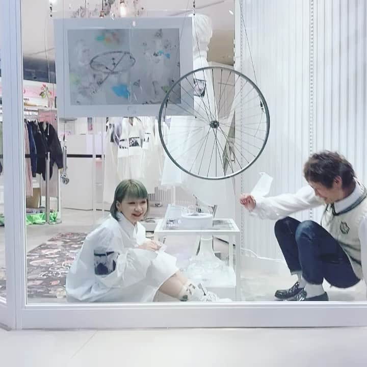双木昭夫のインスタグラム：「原宿ラフォーレ2階でペイデエフェのポップアップがやってます、コロナで宣伝しづらいですがもし近くを通った方は覗いて観て下さい」