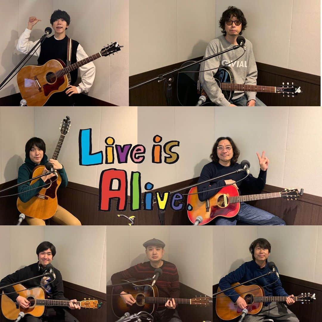 トータス松本さんのインスタグラム写真 - (トータス松本Instagram)「FMCOCOLO GOT YOU OSAKA 「Live is Alive」終わった！感動。 みんなすごかったなぁ。 聴いてくれてありがとうございました！ #fmcocolo  #GotYouOsaka #Live is Alive #浜崎貴司 #フライングキッズ #斉藤和義 #桜井秀俊 #真心ブラザーズ #山内総一郎 #フジファブリック #藤巻亮太 #レミオロメン #片岡健太 #sumika #ありがとう #サンシャイン松本 #ウルフルズ #写真の #みんなのサイン #両端切れててごめん」3月29日 19時08分 - tortoise_matsumoto_official