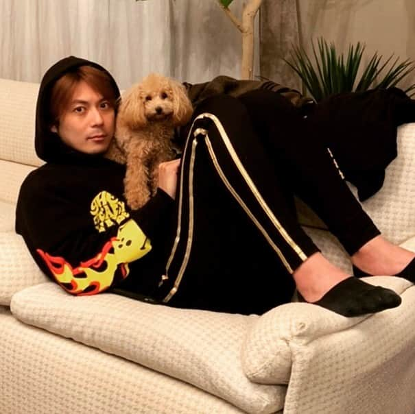 加藤慶祐さんのインスタグラム写真 - (加藤慶祐Instagram)「#休日#愛犬#のんびり #明日から仕事 .  #経営#ビジネス#ブランド#デザイン#ディレクター#スターリアン#ファッション#ファッション通販 #シャンパン#シャインゴッド#フランス産#パーティ#ホスト#キャバクラ#bar#飲食店#美容#セルフホワイトニング#ホワイトニング#美容クリーム#資産運用#投資#コンサル#セレクトショップ#芸能」3月29日 19時41分 - katokeisuke_official