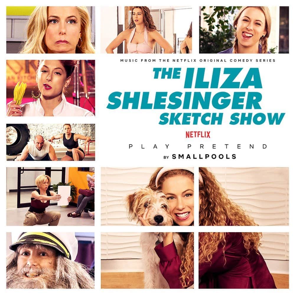 スモールプールズのインスタグラム：「‘Play Pretend’ from The Iliza Shlesinger Sketch Show. pre-save NOW (link in bio) ....... The Iliza Shlesinger Sketch Show hits @netflix on April 1 @ilizas」