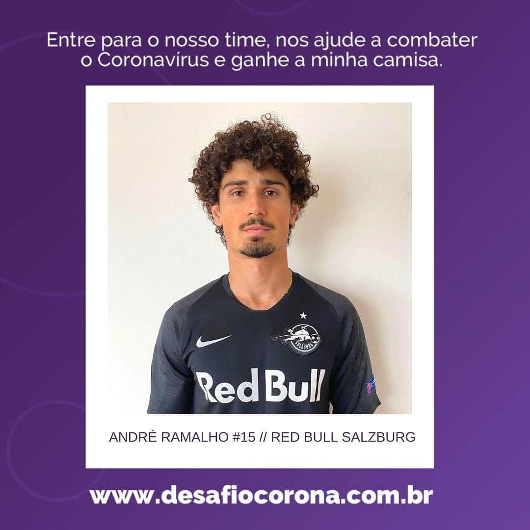 アンドレ・ラマーリョさんのインスタグラム写真 - (アンドレ・ラマーリョInstagram)「Fui convidado para o @desafiocorona . Faça a sua doação e ganhe a minha  camisa autografada. Craques do mundo inteiro estão participando. Acesse www.desafiocorona.com.br . Juntos, vamos vencer esse desafio ! 🙏🏼🙏🏼」3月30日 6時07分 - ramalho92